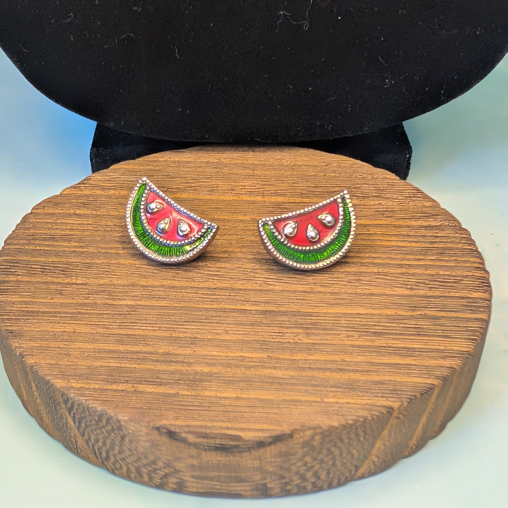 Avon Watermelon Slice Earrings